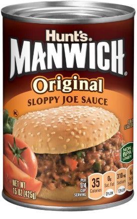 Manwich Original Sloppy Joe Sauce